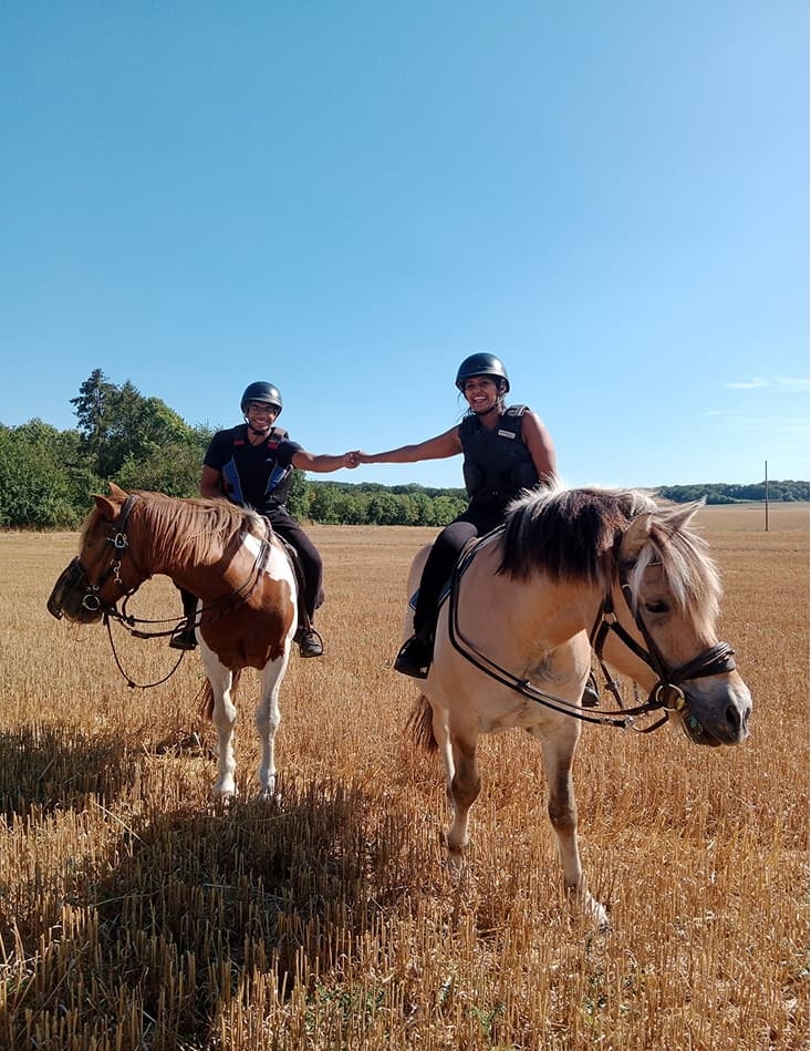 Balade duo privatisée dans le Vexin