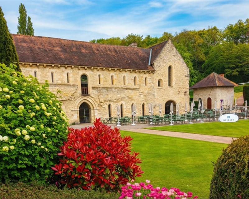 Golf du Prieuré vu depuis les greens
